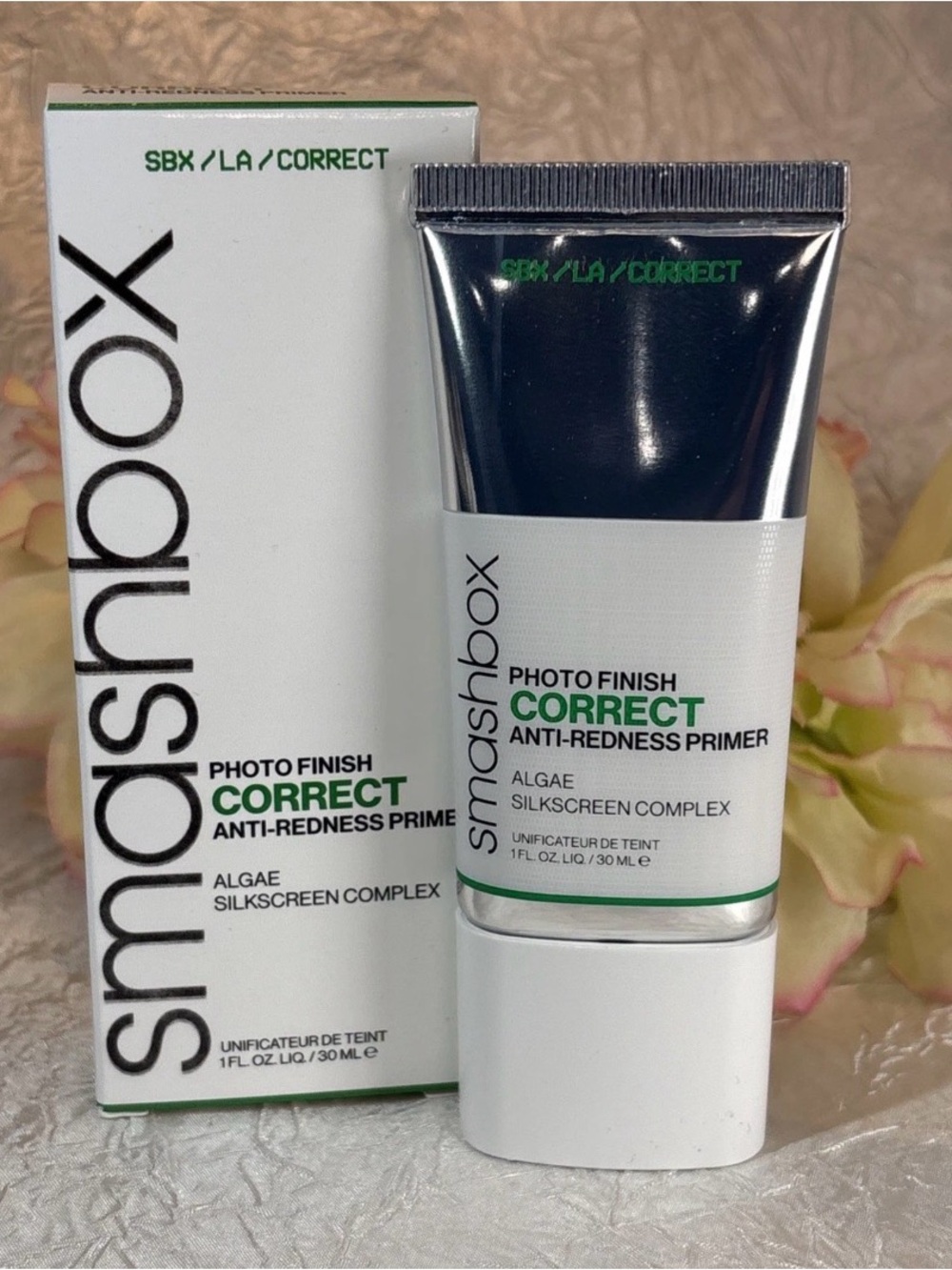 SMASHBOX Photo Finish Correct Anti-Redness Primer ~ Full Size 30ml 1oz NIB
